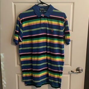 Men’s Striped Polo by Ralph Lauren